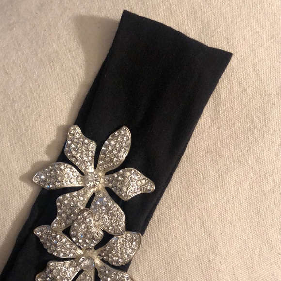 🌸 Cute custom made floral crystal headband - Picture 5 of 8